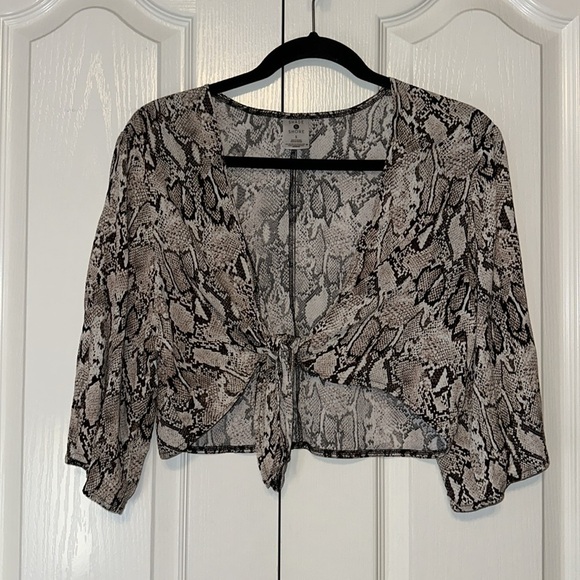 Shade & Shore Animal Print Cover up Set Size Small - Picture 2 of 16